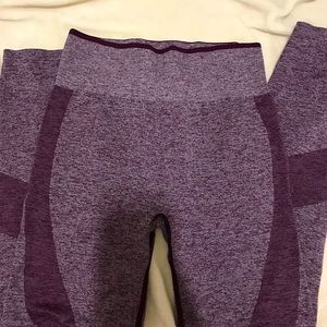 Pink workout leggings